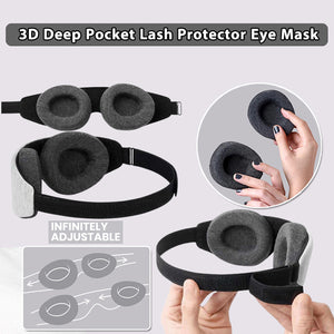 3D Deep Pocket Lash Protector Eye Mask