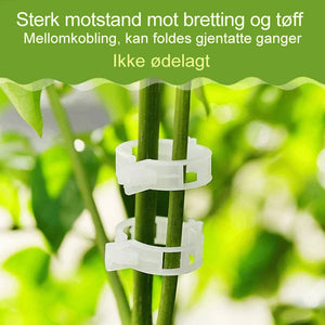 Tilbehør for plante-støtteklips