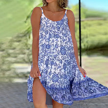 Load image into Gallery viewer, Printed Casual Summer Dress