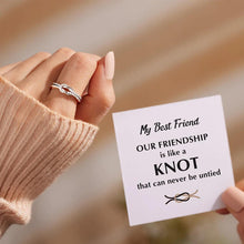 Load image into Gallery viewer, I Love You Forever Knot Ring