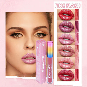 Glitter Waterproof Long Lasting Lip Gloss