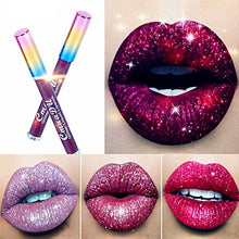 Load image into Gallery viewer, Glitter Waterproof Long Lasting Lip Gloss