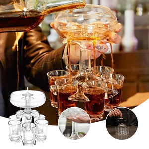 Shot Plexiglass Dispenser and Holder