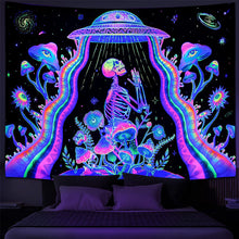 Load image into Gallery viewer, UV Reactive Tapestry Magic Lights