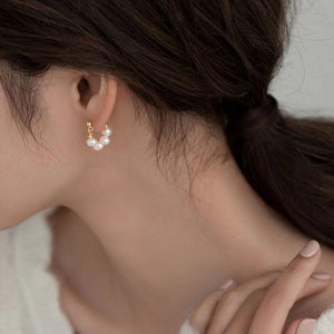 Elegant Pearl Earrings