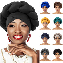 Load image into Gallery viewer, Boho Braided Turban Hat