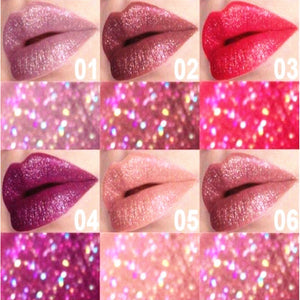 Glitter Waterproof Long Lasting Lip Gloss