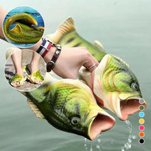 Load image into Gallery viewer, Funny Unisex Fish Slippers