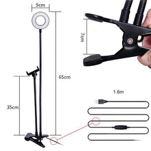 Load image into Gallery viewer, Selfie Ring Light with Cell Phone Holder Stand