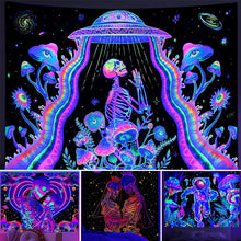 Load image into Gallery viewer, UV Reactive Tapestry Magic Lights