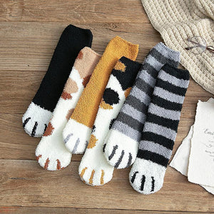 Cute Cat Claw Socks