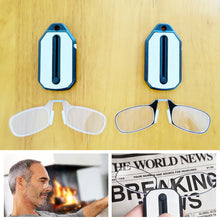 Load image into Gallery viewer, Legless Nose Clip Reading Glasses