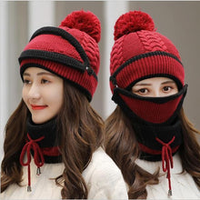 Load image into Gallery viewer, Women&#39;s Winter Beanie and Scarf