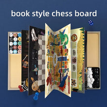 Load image into Gallery viewer, 15-in-1 Multifunctional Book-Style Portable Chess Set