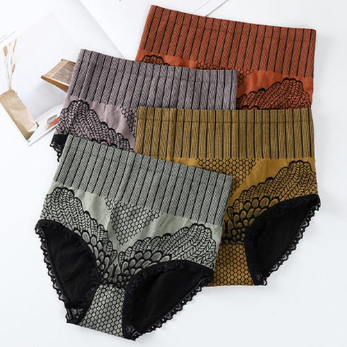 High-Waist Cotton Panties for Women