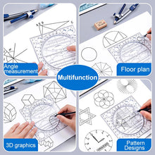 Load image into Gallery viewer, Multifunctional Drawing Ruler