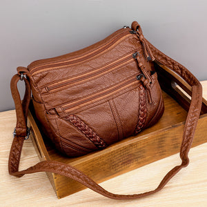 Wave Leather Bag