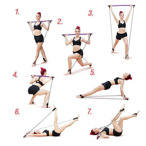 Portable Pilates Bar Kit