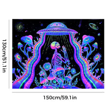 Load image into Gallery viewer, UV Reactive Tapestry Magic Lights