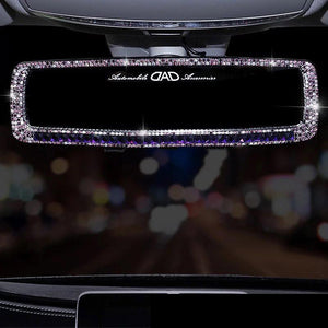 Rhinestone Car Rearview Mirror