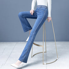 Load image into Gallery viewer, High Waist Stretch Flare Jeans