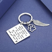 Load image into Gallery viewer, Pet Memorial Keychain