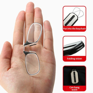 Legless Nose Clip Reading Glasses