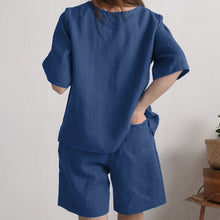 Load image into Gallery viewer, Plus Size Loose Shorts Suit