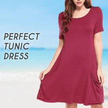 Load image into Gallery viewer, Summer Travel Short Sleeve Dress