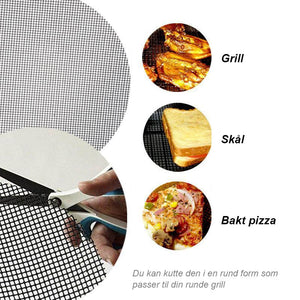 Gjenbrukbar non-stick PTFE-glassfibermatte