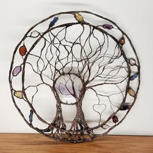 Load image into Gallery viewer, Circle Of Life - Metal Tree Wall Art