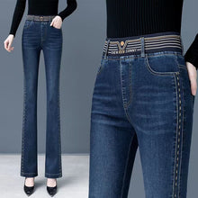 Load image into Gallery viewer, High Waist Stretch Flare Jeans