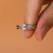 Load image into Gallery viewer, I Love You Forever Knot Ring