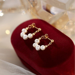 Elegant Pearl Earrings