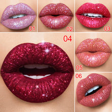 Load image into Gallery viewer, Glitter Waterproof Long Lasting Lip Gloss