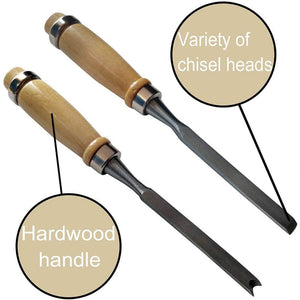 Flat Shovel Wood Chisel Sets