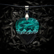 Load image into Gallery viewer, Northern Lights Guitar Necklace