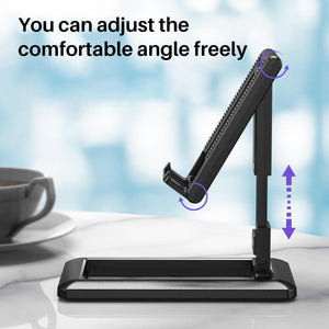 Folding Lifting Phone And Tablet Stand