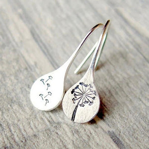 Nature-inspired Dandelion Earrings