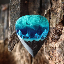 Load image into Gallery viewer, Northern Lights Guitar Necklace