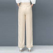 Load image into Gallery viewer, High Waist Loose Ice Silk Pants