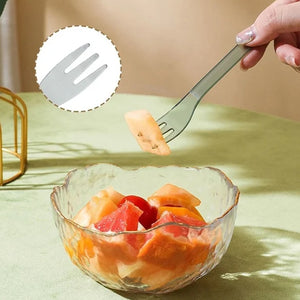 20 Pieces with Storage Box Detachable Fruit Fork for Gadgets