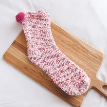 Load image into Gallery viewer, Pom Pom Cupcake Socks