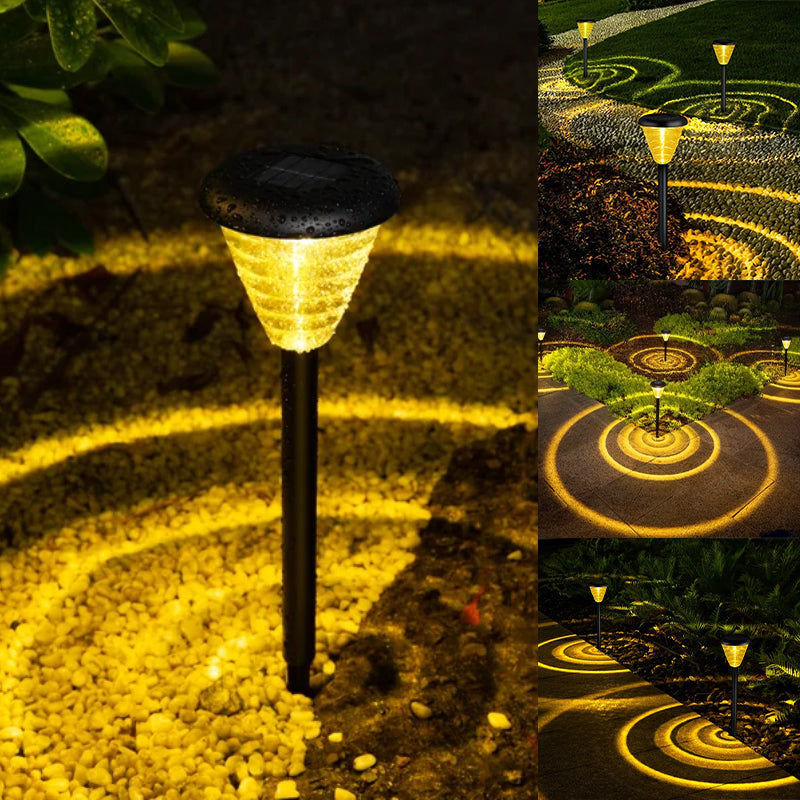 Waterproof Solar Lawn Lamps (2 PCS)