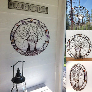 Circle Of Life - Metal Tree Wall Art