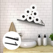 Load image into Gallery viewer, Unique Metal Toilet Paper Rack