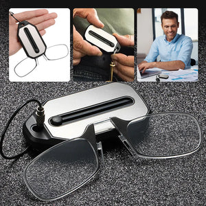 Legless Nose Clip Reading Glasses