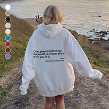 Load image into Gallery viewer, &#39;Dear Person Behind Me&#39; Sweatshirt