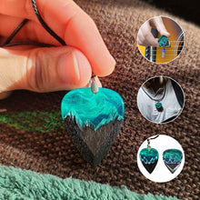 Load image into Gallery viewer, Northern Lights Guitar Necklace