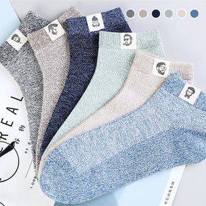 Breathable Antibacterial Deodorant Socks for Men